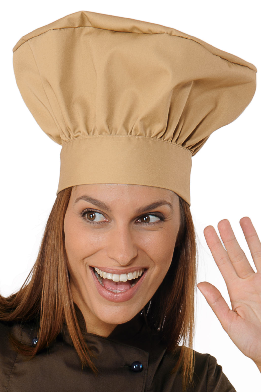 Cappello Cuoco Tradizionale - Biscotto [2]