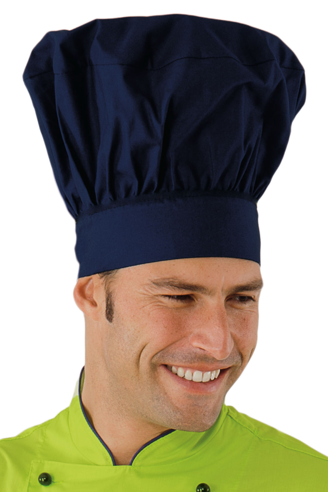Cappello Cuoco Tradizionale - Blu [1]