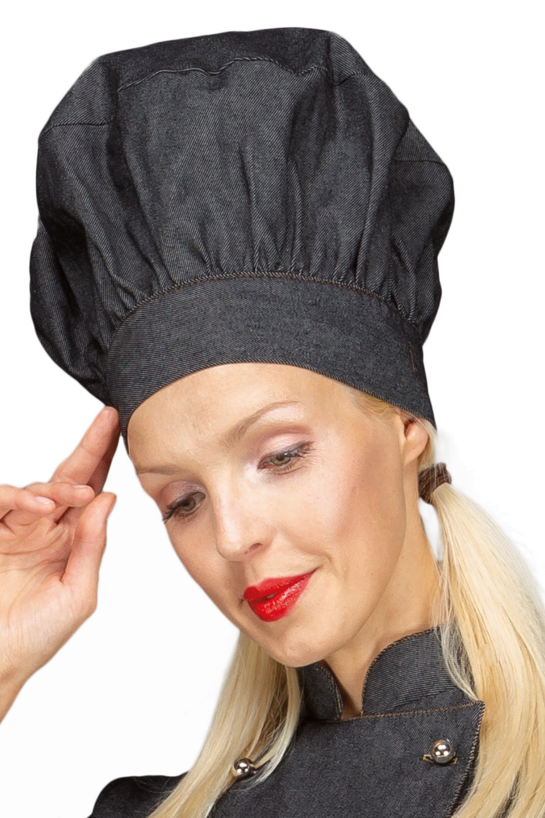 Cappello Cuoco Tradizionale - Black Jeans [2]