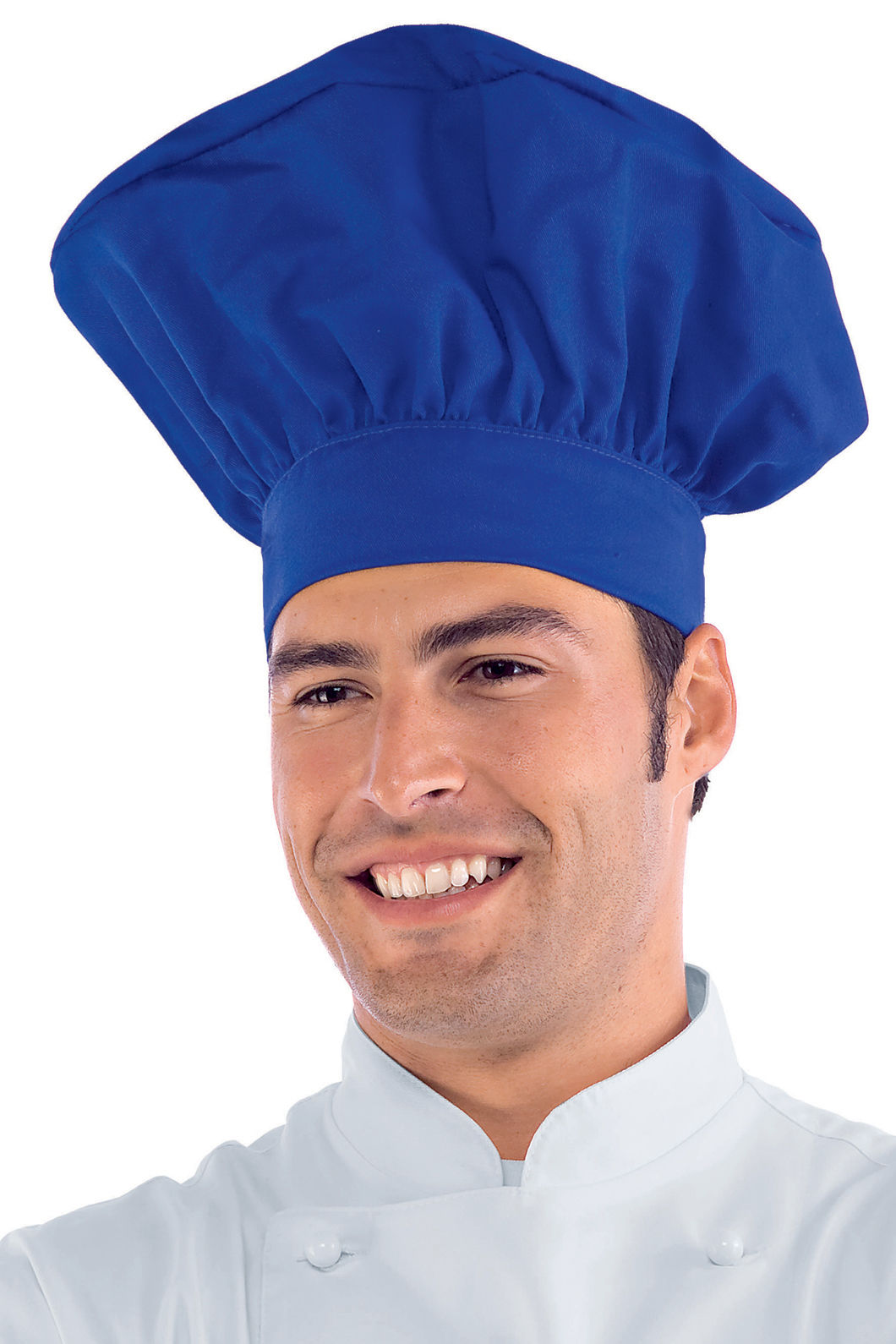 Cappello Cuoco Tradizionale - Blu Cina [1]