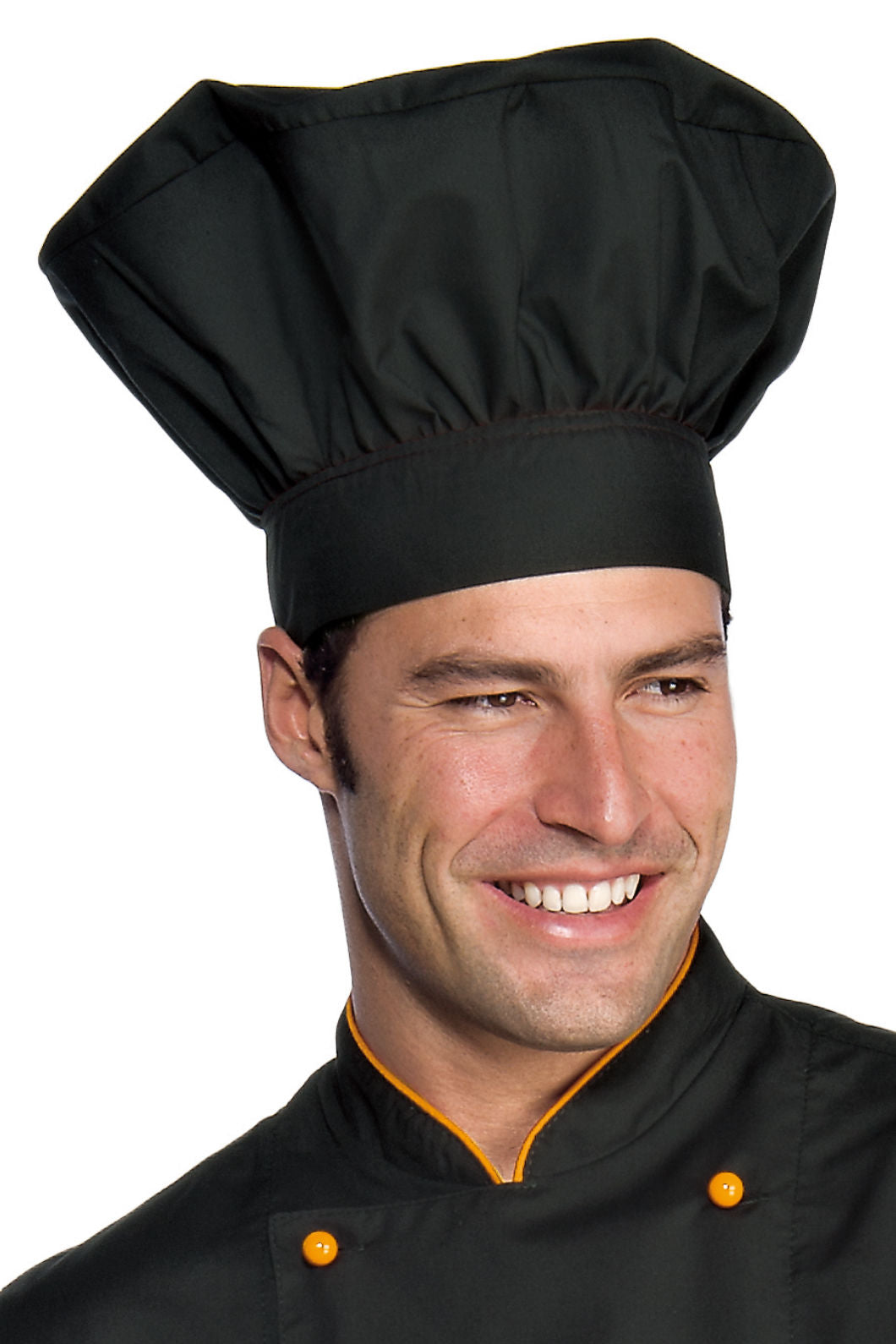 Cappello Cuoco Tradizionale - Nero [2]