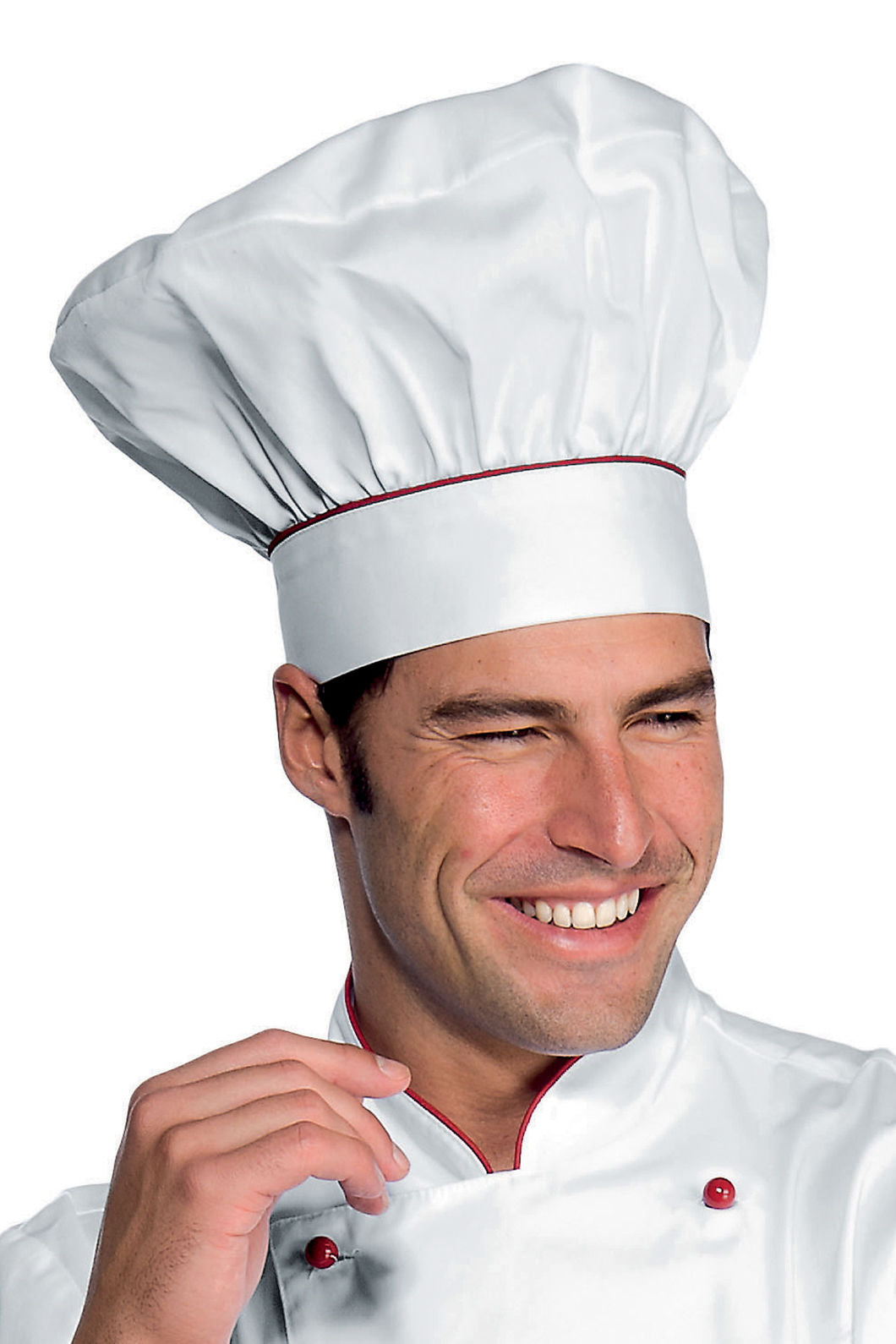Cappello Cuoco Tradizionale - Biancoross [1]