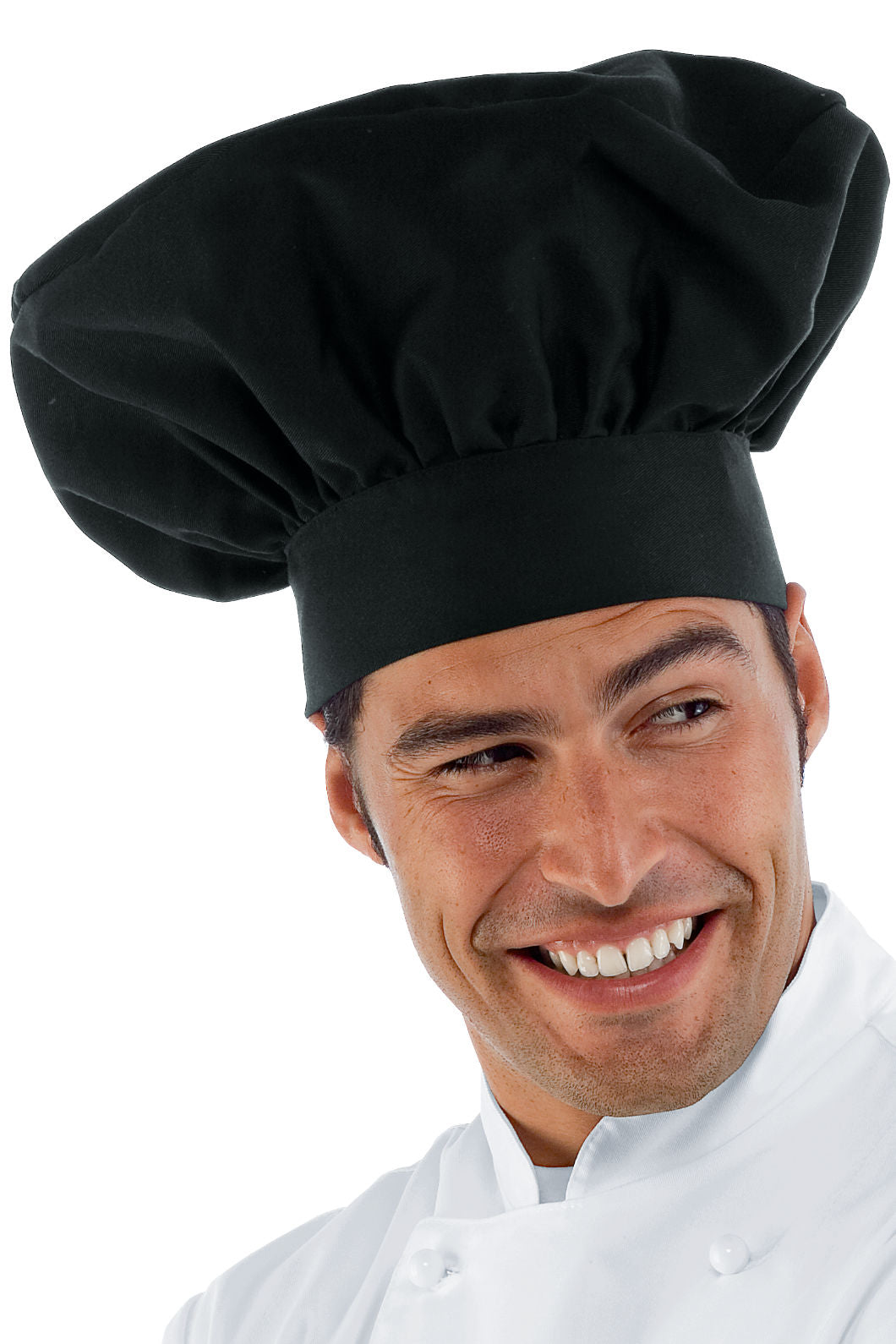 Cappello Cuoco Tradizionale - Nero [1]