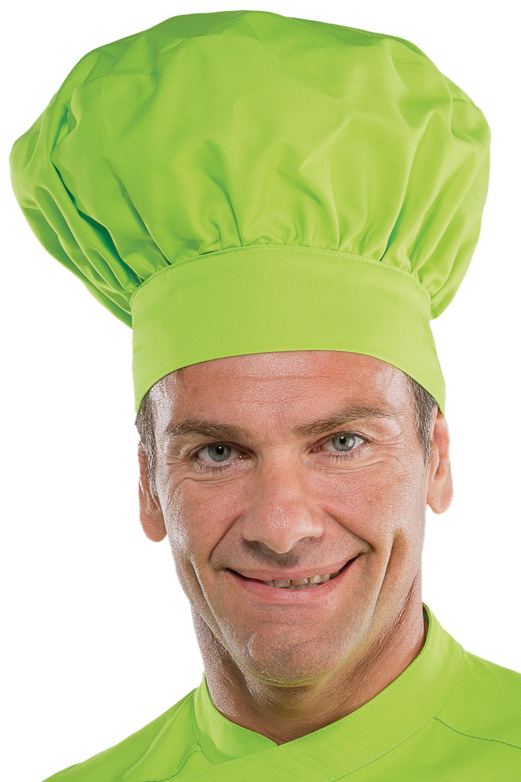 Cappello Cuoco Tradizionale - Verde Mela [1]