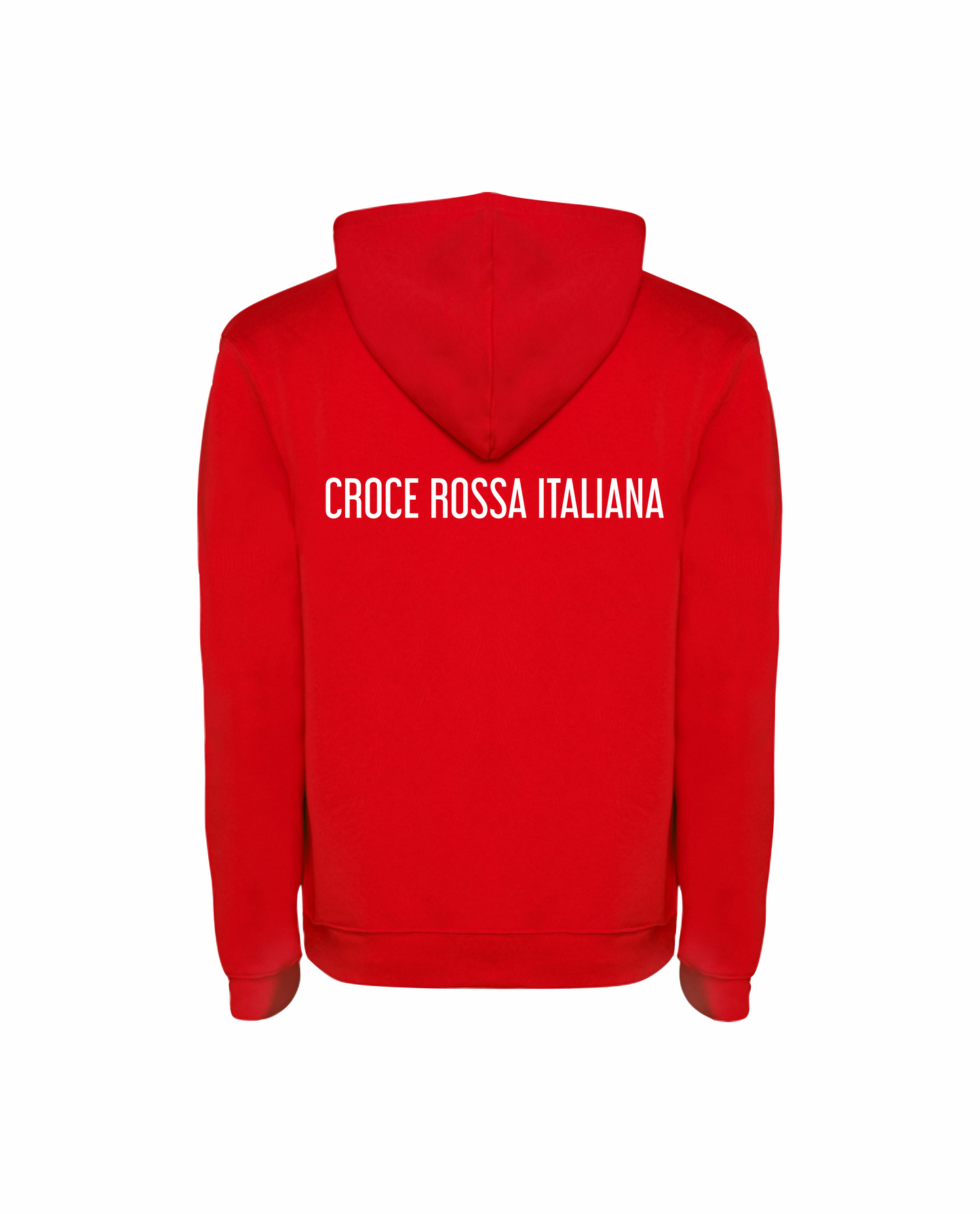 Felpa Cappuccio e Zip Croce Rossa Italiana [2]