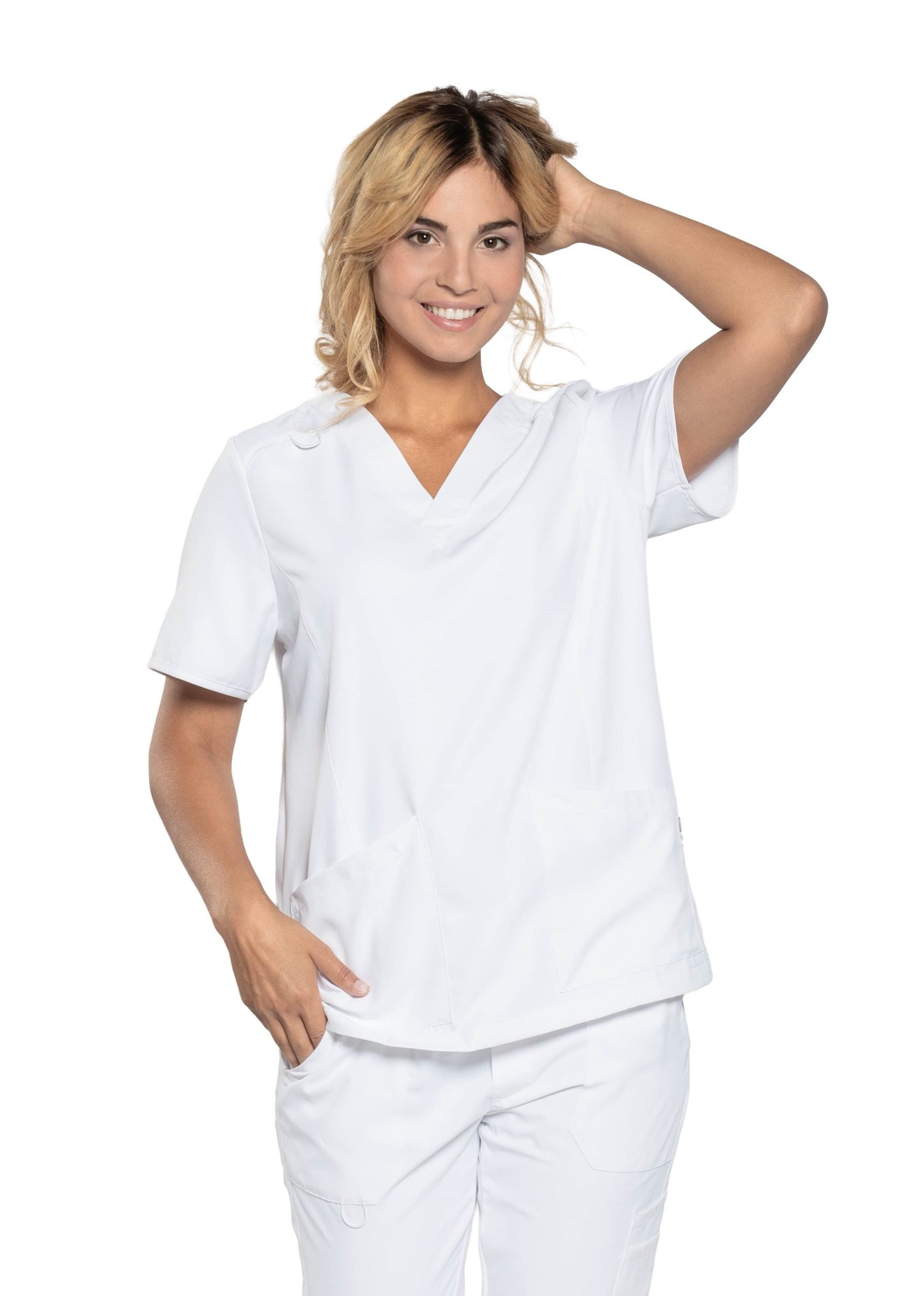 CASACCA SANITARIA NO STIRO DONNA SIGGI NEW - Bianco