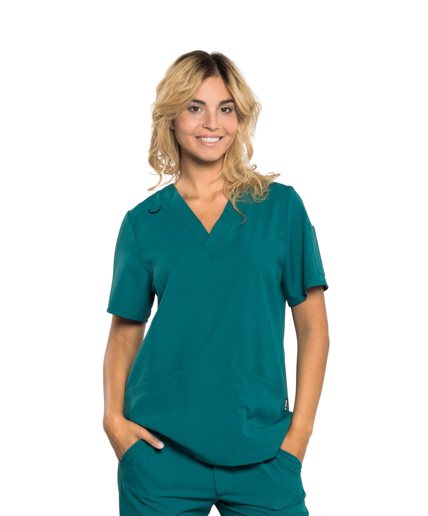 CASACCA SANITARIA NO STIRO DONNA SIGGI NEW - Verde Ottanio