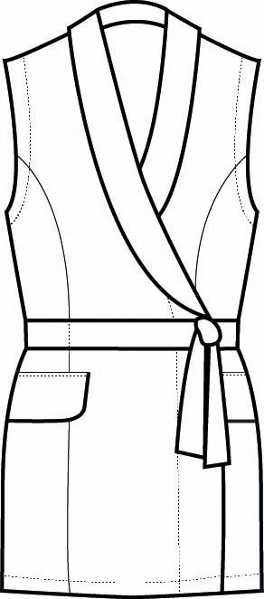 Kimono Phoenix Estetica - Bianco/Nero [3]