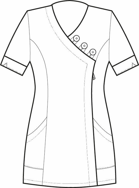 Casacca Ninive Estetica - Biancoblu [3]