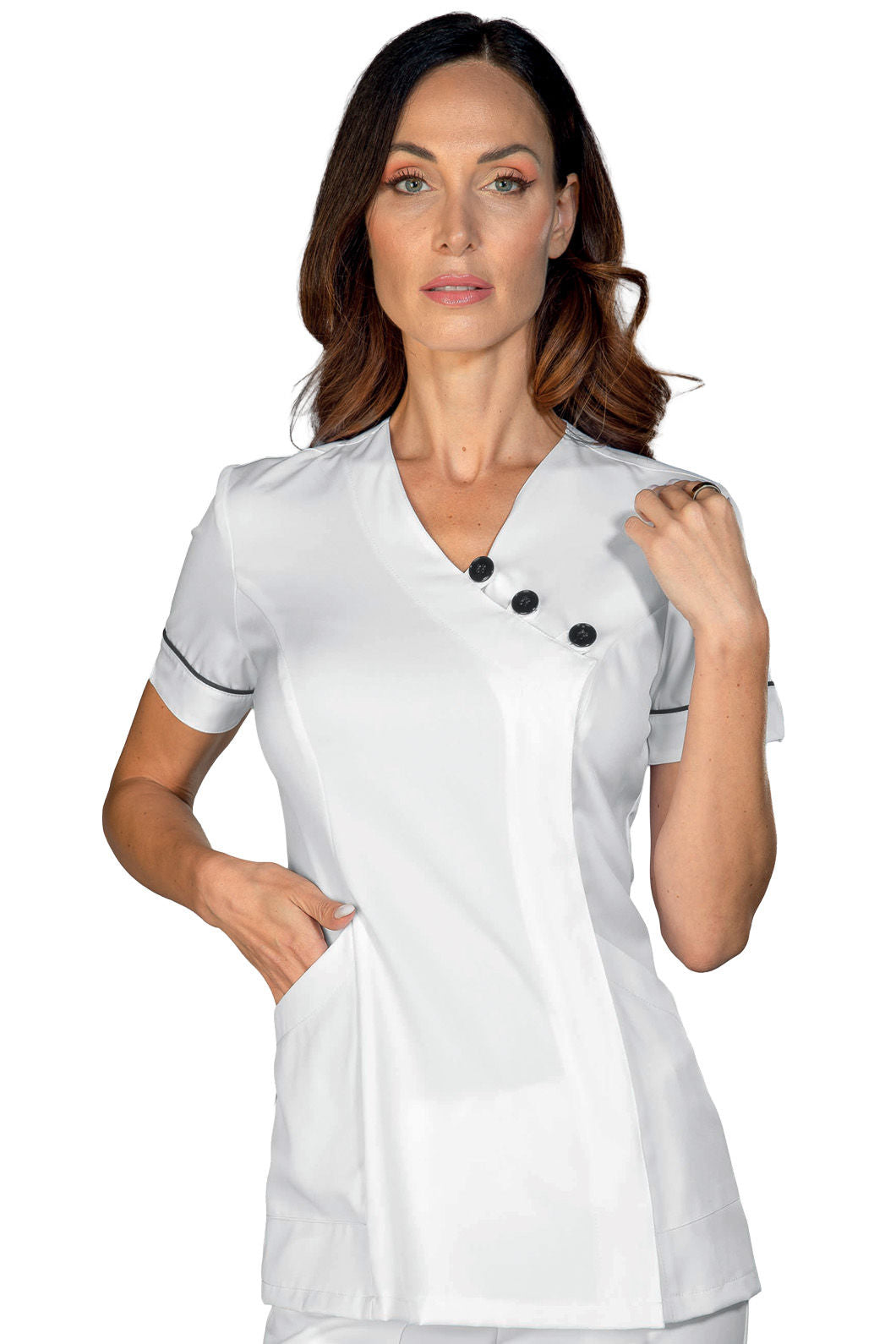 Casacca Ninive Estetica - Bianconero [1]
