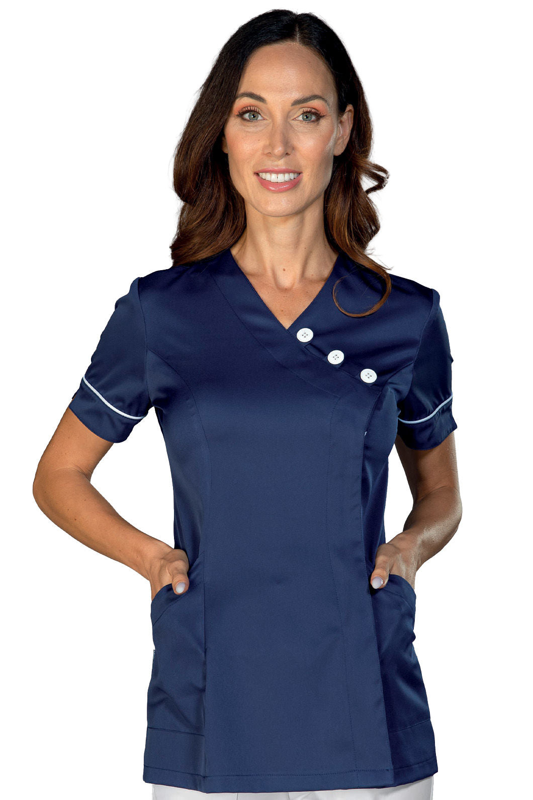 Casacca Ninive Estetica - Biancoblu [1]