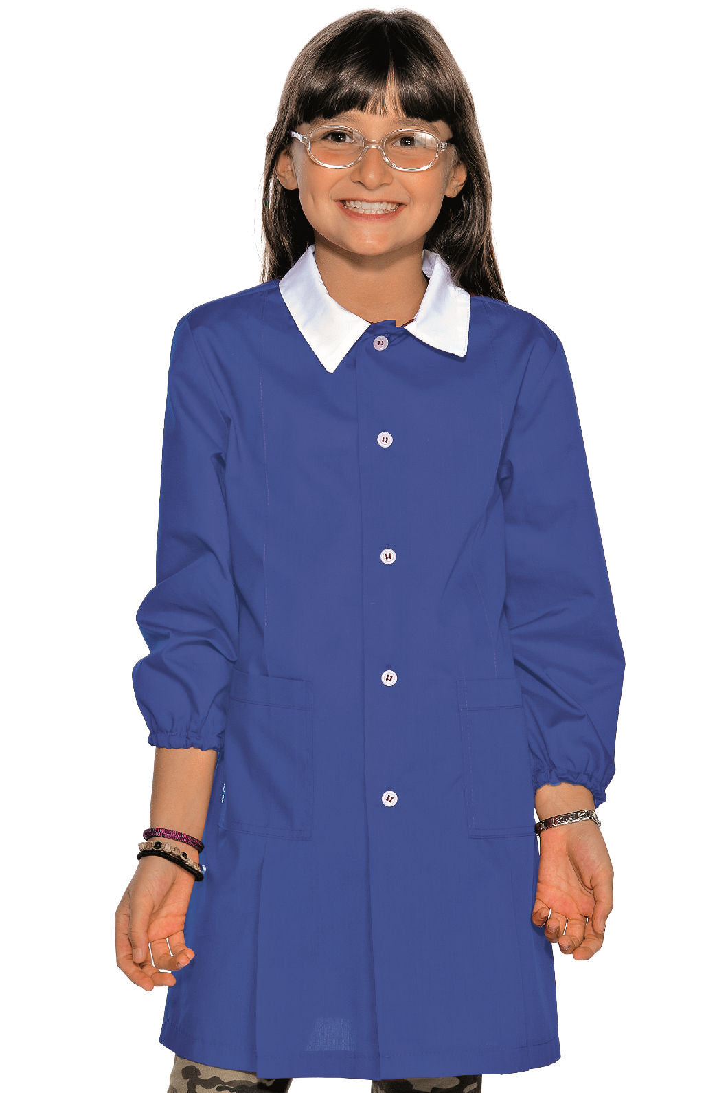 Grembiule Pollicino Scuola - Blu Cina [1]