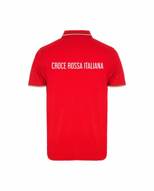 Polo Tricolore Croce Rossa Italiana [2]