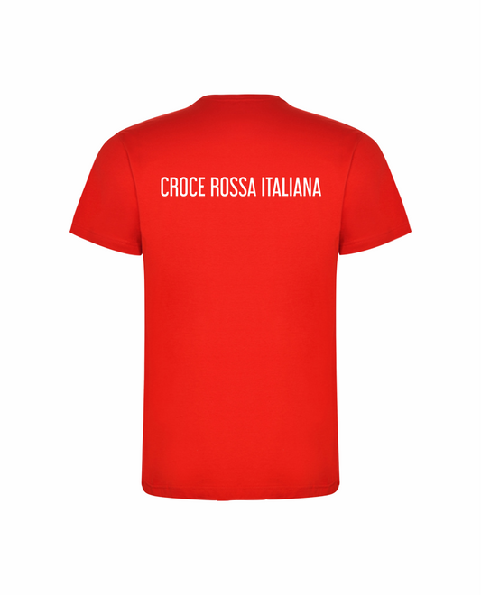 T-Shirt Croce Rossa Italiana 100% Cotone [2]