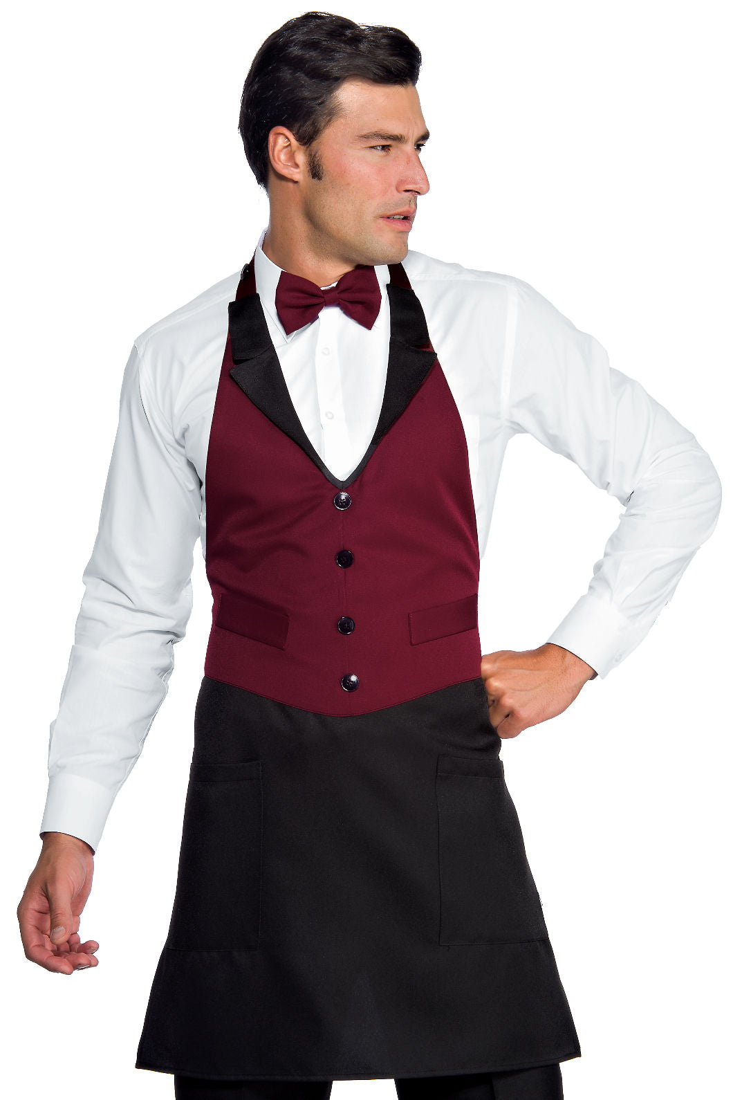 Giacca Victor Unisex - Nero/Bordeaux [1]