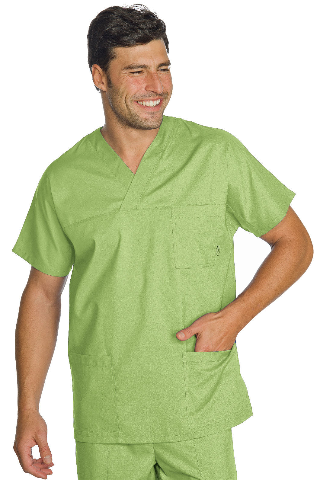 Casacca Collo a V - Verde Mela [1]