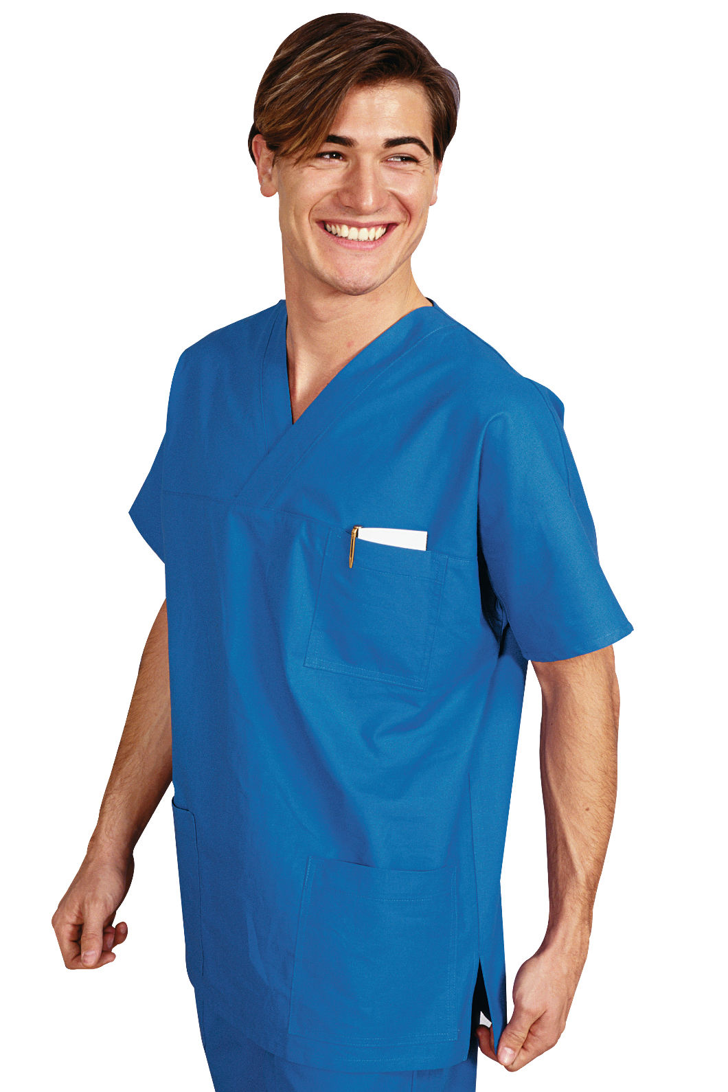 Casacca Collo a V - Azzurro Ospedale [1]