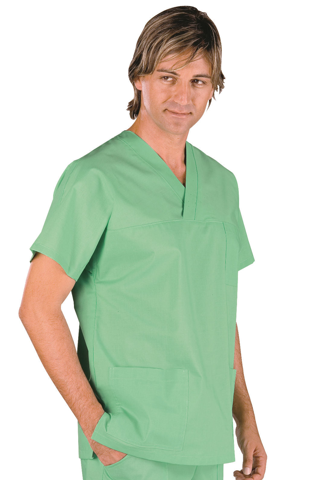 Casacca Collo a V - Verdino [1]